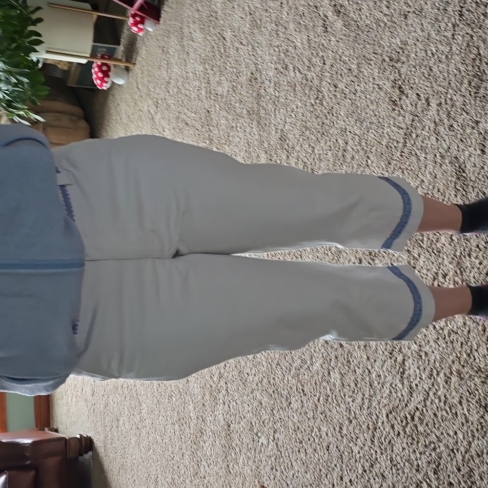 Size 2 embroidered capris